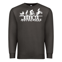 Smoke motocross motocicleta evolución offroad Premium Sweatshirt - artisFamous