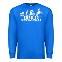 Motocross Motocicleta Evolución Offroad Premium Sweatshirt | Teevron