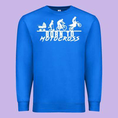 Motocross Motocicleta Evolución Offroad Premium Sweatshirt Designed By Artisfamous