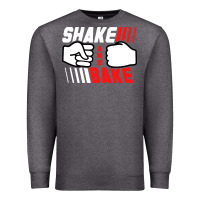 Charcoal Heather shake and bake tees Premium Sweatshirt - artisFamous