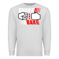 Dove Grey shake and bake tees Premium Sweatshirt - artisFamous