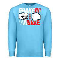 Ocean Blue shake and bake tees Premium Sweatshirt - artisFamous