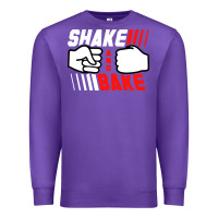Purple shake and bake tees Premium Sweatshirt - artisFamous