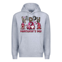 Heather Grey happyvalentinesday Premium Hoodie - SublimationCraftShop