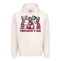 Pale Pink happyvalentinesday Premium Hoodie - SublimationCraftShop