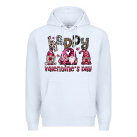 White happyvalentinesday Premium Hoodie - SublimationCraftShop