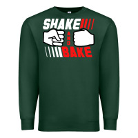 Sports Green shake and bake tees Premium Sweatshirt - artisFamous