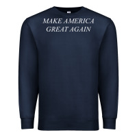 Navy make america great again Premium Sweatshirt - artisFamous