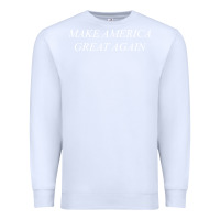 White make america great again Premium Sweatshirt - artisFamous