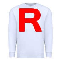 White team rocket long sleeve t shirt Premium Sweatshirt - artisFamous