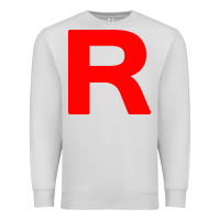 Dove Grey team rocket long sleeve t shirt Premium Sweatshirt - artisFamous
