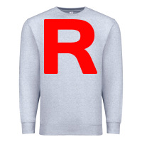 Heather Grey team rocket long sleeve t shirt Premium Sweatshirt - artisFamous