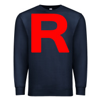 Navy team rocket long sleeve t shirt Premium Sweatshirt - artisFamous
