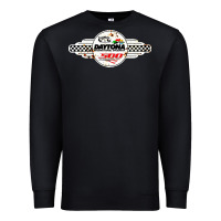 Black daytona speedway Premium Sweatshirt - artisFamous