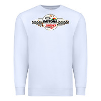 White daytona speedway Premium Sweatshirt - artisFamous