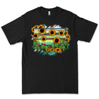 Black North Dakota State Map Premium Tee - RanaPortraitStore
