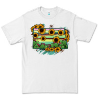 White North Dakota State Map Premium Tee - RanaPortraitStore