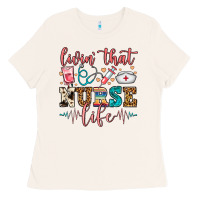Bone Livin' That Nurse Life Ladies Tee - FaDigitalArtStudio