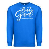 True Royal but god imajes Premium Sweatshirt - artisFamous