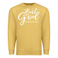 Antique Gold but god imajes Premium Sweatshirt - artisFamous