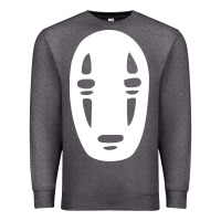 Charcoal Heather noface spirited away halloween Premium Sweatshirt - artisFamous