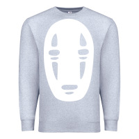 Heather Grey noface spirited away halloween Premium Sweatshirt - artisFamous
