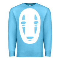 Ocean Blue noface spirited away halloween Premium Sweatshirt - artisFamous