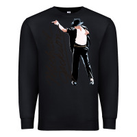Black Michael Jackson Premium Sweatshirt - artisFamous