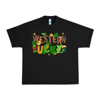 Black Western Lucky Urban Heavy Tee - FaDigitalArtStudio