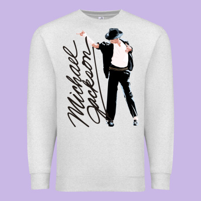 Michael Jackson Premium Sweatshirt Designed By Artisfamous