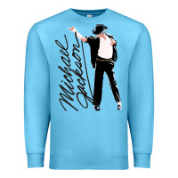 Ocean Blue Michael Jackson Premium Sweatshirt - artisFamous
