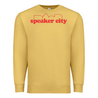 Antique Gold speaker city Premium Sweatshirt - artisFamous