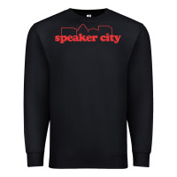 Black speaker city Premium Sweatshirt - artisFamous