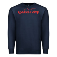 Navy speaker city Premium Sweatshirt - artisFamous