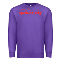 Purple speaker city Premium Sweatshirt - artisFamous