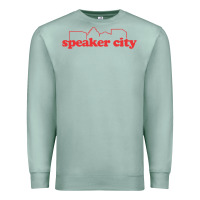 Seafoam speaker city Premium Sweatshirt - artisFamous