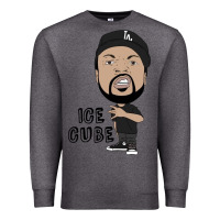 Charcoal Heather Ice Cube Premium Sweatshirt - artisFamous