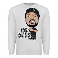 Dove Grey Ice Cube Premium Sweatshirt - artisFamous
