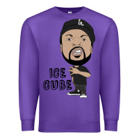 Purple Ice Cube Premium Sweatshirt - artisFamous