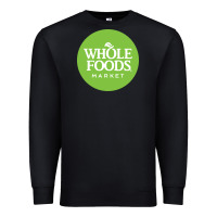 Black Whole Foods Market Premium Sweatshirt - artisFamous