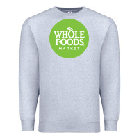 Heather Grey Whole Foods Market Premium Sweatshirt - artisFamous