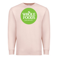 Pale Pink Whole Foods Market Premium Sweatshirt - artisFamous