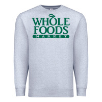 Heather Grey Whole Foods Market Premium Sweatshirt - artisFamous