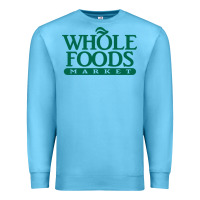 Ocean Blue Whole Foods Market Premium Sweatshirt - artisFamous