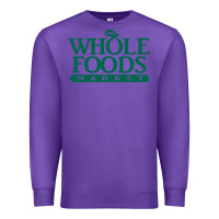 Purple Whole Foods Market Premium Sweatshirt - artisFamous