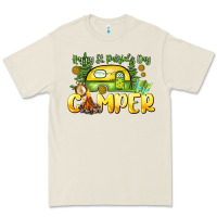 Bone Happy St. Patrick's Day camper Premium Tee - HowdyJamesFarm