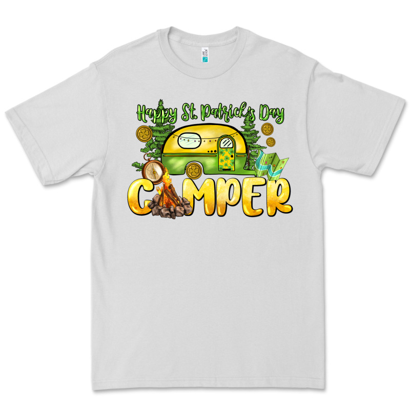 Happy St. Patrick's Day Camper Premium Tee by HowdyJamesFarm | Teevron