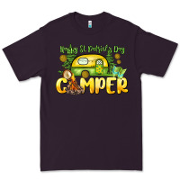Plum Happy St. Patrick's Day camper Premium Tee - HowdyJamesFarm