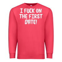 Cardinal i f'ck on the first date Premium Sweatshirt - artisFamous