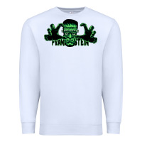 White The Frankenstein Premium Sweatshirt - artisFamous